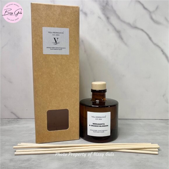 Vila Hermanos BERGAMOTA & ORANGE BLOSSOM Reed Diffuser - Picture 1 of 4